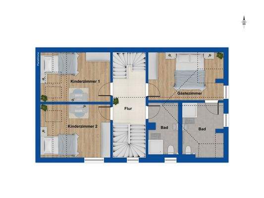 Grundriss Dachgeschoss