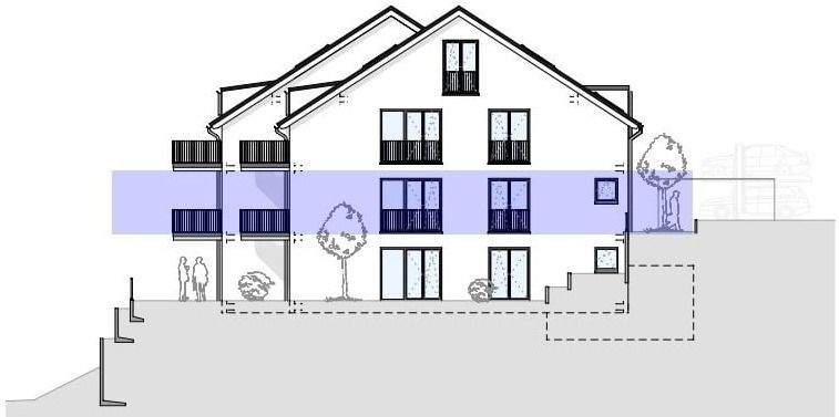 Whg. 3 und 4 - Lage im Haus
