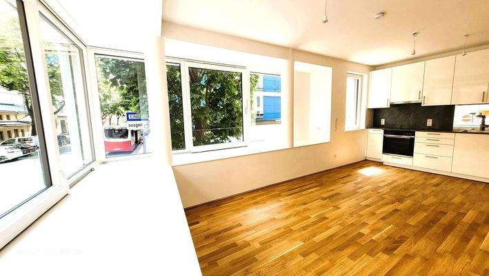 Wohnküche mit Sitzbank