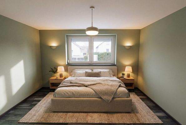 Schlafzimmer Visualisierung