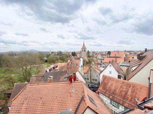 Aussicht aus dem Wohnzimmer