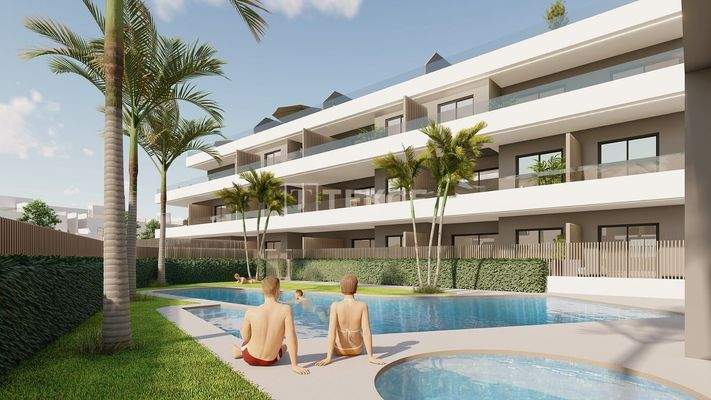 Apartments with Communal Pool in Pilar de la Horadada