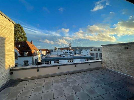 Südterrasse mit Fernblick