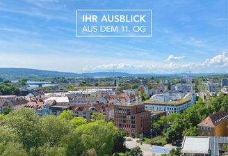 Ausblick auf den See und die Berge!