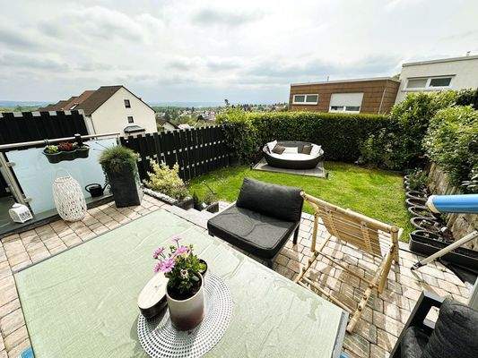 Terrasse mit Ausblick