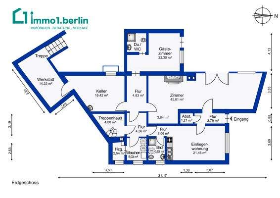 Grundriss EG 3-2-26_Bochum_ArchiHaus_Original_Grundriss_1_OG_qm_Zimmerbezeichnung.