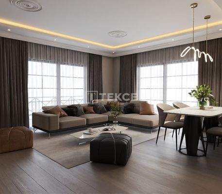 4-Bedroom Villas in a Complex in Trabzon Arsin