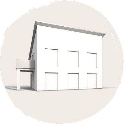 Home 10 Variante Pultdach und Balkon-Carportkombination als Beispiel