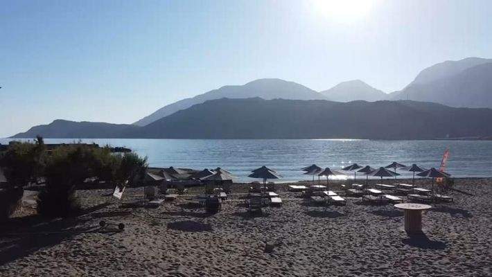 Kreta, Pachia Ammos: Baugrundstück am Strand zu verkaufen