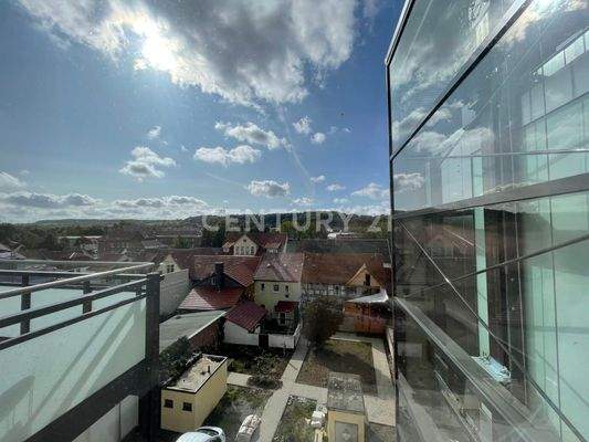 Aussicht am Lift Wohntrakt