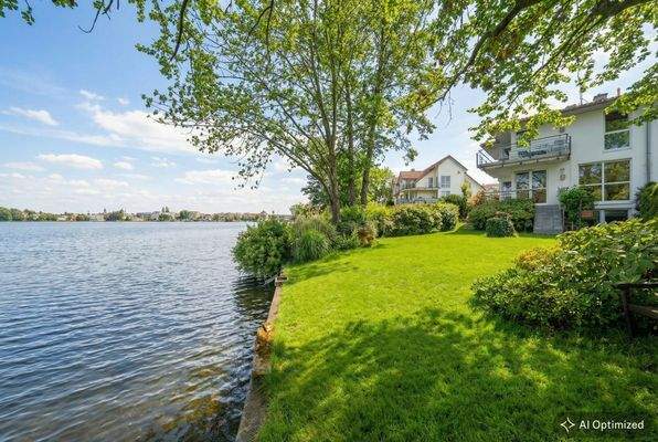 Garten mit direktem Wasserzugang