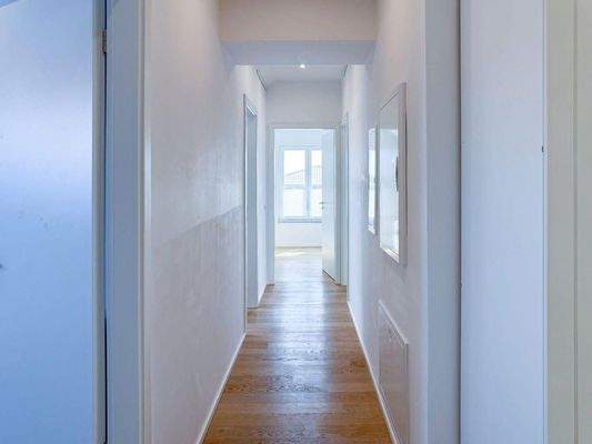 Flur- Blick nach Süden
