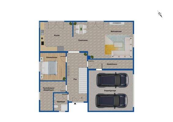 Grundriss Erdgeschoss