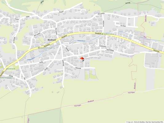 Geolyzer Kartenausschnitt