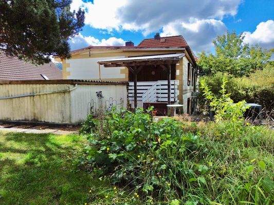 Überdachte Terrasse