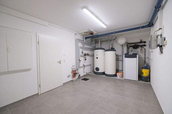 Der Heizungs- und Waschraum