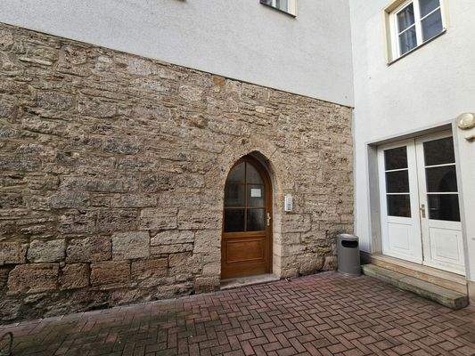Stone Courtyard Entrance