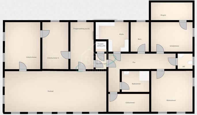 Grundriss Obergeschoss