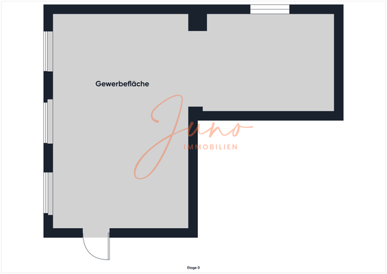 Grundriss Gewerbefläche