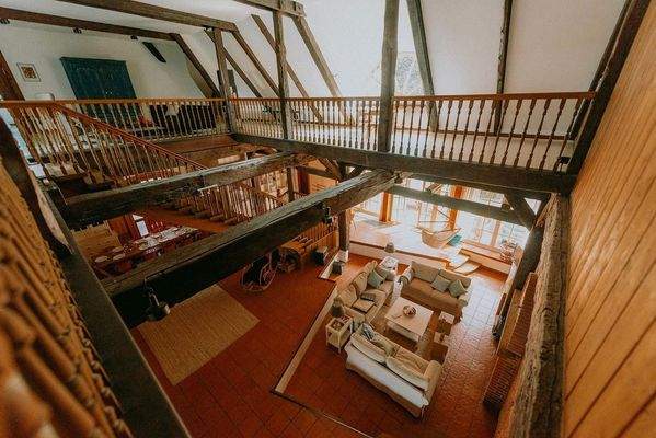 Blick von der Galerie