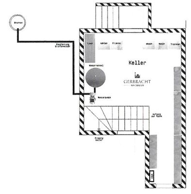 Grundriss Haupthaus Keller