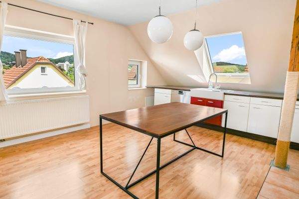 Küche- und Essbereich