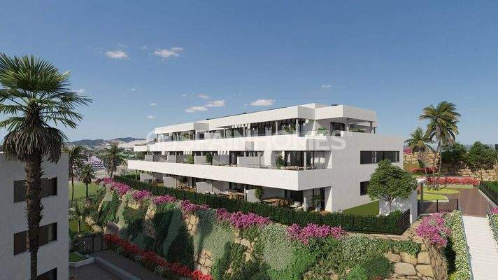 Sea View Apartments Close to a Golf Club in Casares