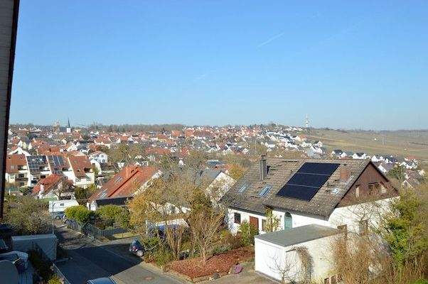 Fernblick vom Schlafzimmer