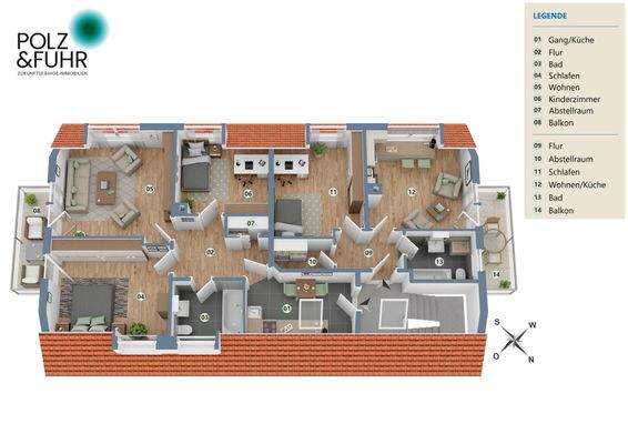 Grundriss Dachgeschoss