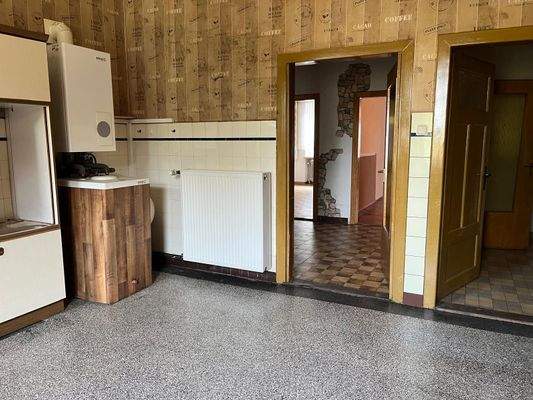 Vorratsräume direkt an der Küche