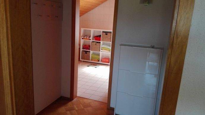 Flur mit Schuhschrank