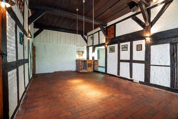 Essdiele/ Blick zur Küche