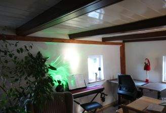 Wohnzimmer/Blickrichtung Straße