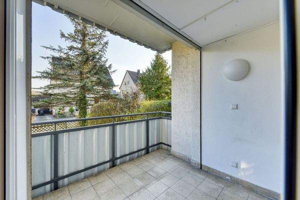 Balkon nach Süd-Westen