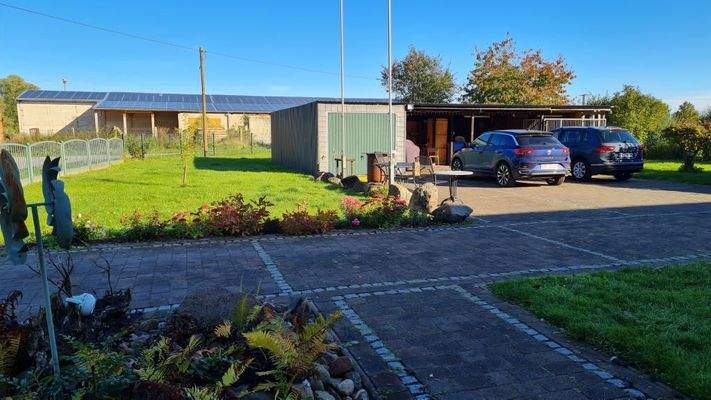 Garage / Doppelcarport / Hundezwinger