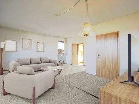 Wohn-/Essbereich - EG - Einrichtungsbeispiel/Virtually Staged