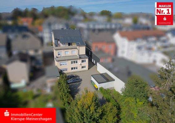 Rückansicht Luftaufnahme