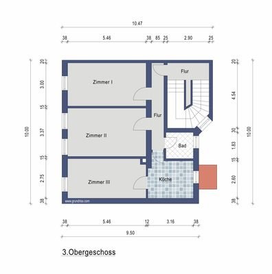 Grundriss 3 OG