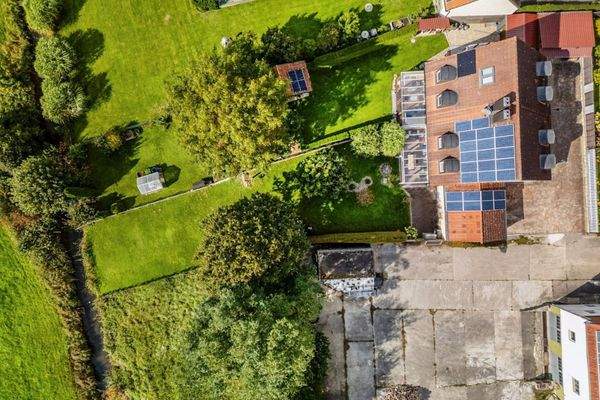 Grundstück von Oben