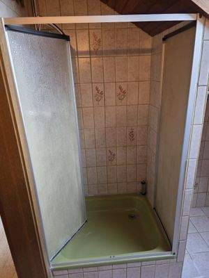 Tageslicht-Duschbad mit WC im Dachgeschoss