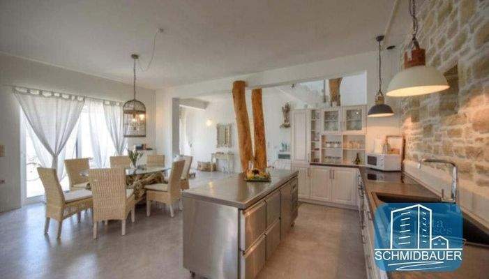 Kreta, Pitsidia: Wunderbare Villa mit Pool und Blick auf die Berge von Psiloritis