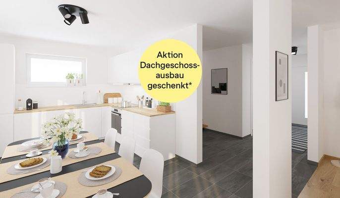 Aktion Dachgeschossausbau geschenkt*