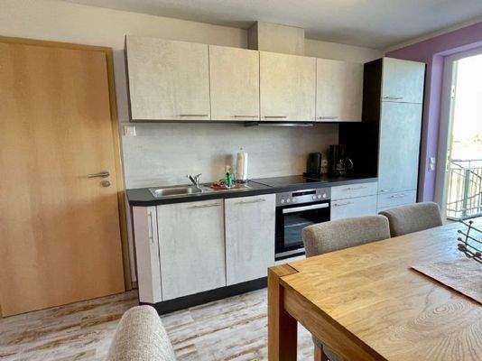 Einbauküche einer Ferienwohnung