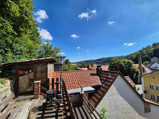 Fernblick obere Terrasse