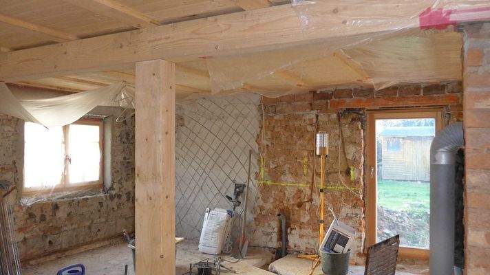 Wohnzimmer/Küche Erdgeschoss