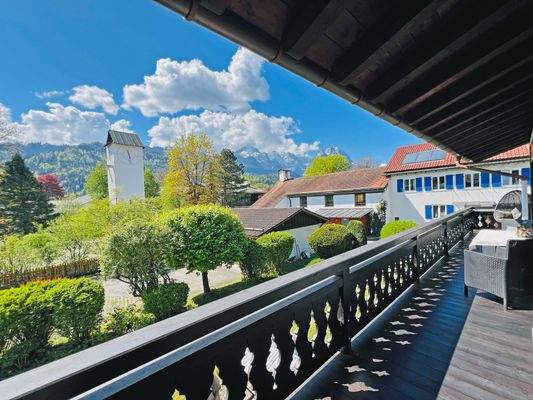 Süd-West Balkon (Sommer)