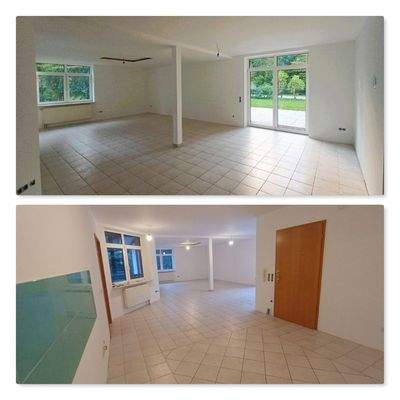 Wohn- / Essbereich + Kaminan.