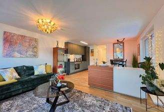 Wohnbereich mit Panoramablick