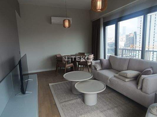Spacious Flats at 950 Meters from Metro in Istanbul Kagithane