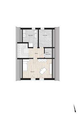 HAUS B - DACHGESCHOSS